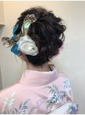 着物ヘアアレンジ