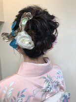 モ ディープ 泰夢(mo’Deep 泰夢)&nbsp;着物ヘアアレンジ