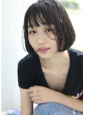 【 i t . 高城美容室】小顔に見えるボブ