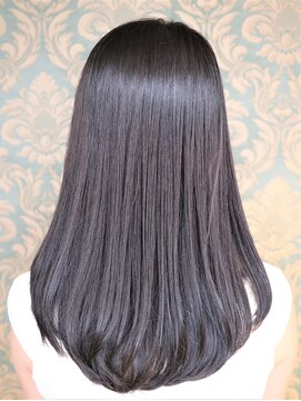 ミューテ(Mu-te) モテつや♪ストレート　”シャイニ－”　ダ－クグレ－