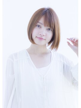ラフ フロム ガーデン(Laf from GARDEN) 【寺尾拓巳】大人かわいいストレート髪質改善イルミナカラーボブ