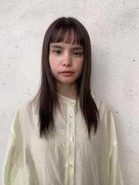 シー バイ ロンド 新宿(Sea by Lond) 【福島泰】さらさらロングの眉上前髪