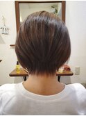 メリハリショートボブ