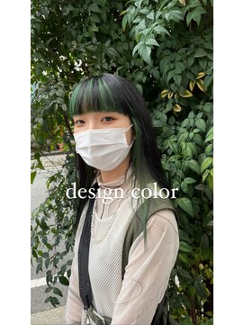 トリムバイエンヴィ(tlim by ENVY) design color Black×Green