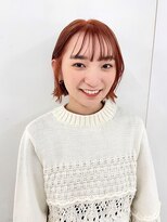 エンドリンク(endlink) 外ハネボブ×オレンジブラウン