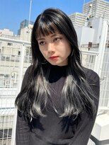 グリード ヘアー(GREED hair) ダークカラー＋インナーシルバー