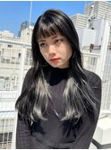 ダークカラー+インナーシルバー