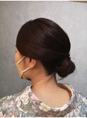 和服ヘアアレンジ