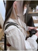 インナーカラーホワイトパール