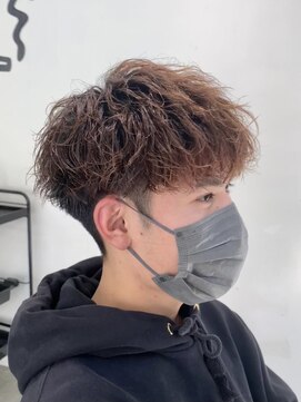 メンズヘアトーキョー 原宿(MEN'S HAIR TOKYO) 無造作パーマ/フェード/ツーブロック