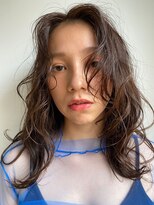 ジョリ(joli)&nbsp;スウィングミディ/ ショコラベージュ/veganパーマ