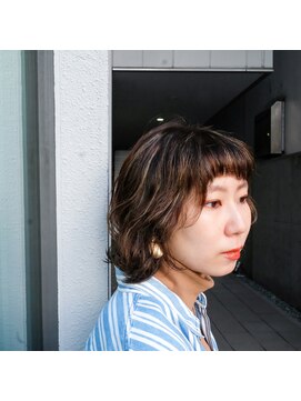 インプレッション(impression produced by LA’BO) 【札幌/impression佐藤】ナチュラルウェーブボブ