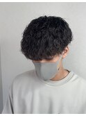 波巻きスパイラルパーマ/マッシュ