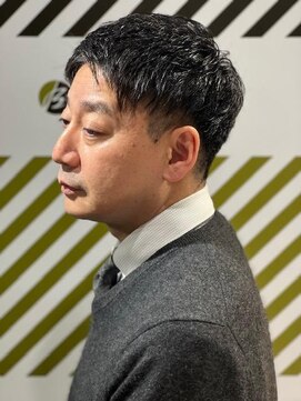 バーバーバー 四谷(BARBER-BAR) 大人カッコいい30代40代50代爽やか2ブロックスタイル
