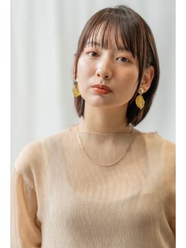 ケアリー 成増(Carelly) ☆外ハネボブアッシュブラウンネオウルフツイストパーマ