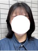 ワンカールパーマ/外ハネパーマ/毛先パーマ/パーマ/地毛風カラー