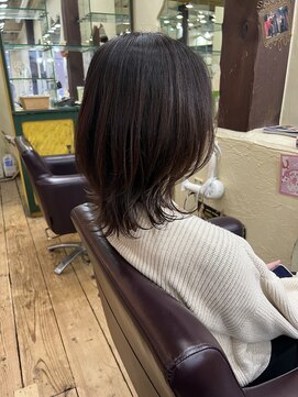 スミ(sumi) ウルフカット/長崎ウルフカット/ウルフヘア/20代30代40代◎岩田