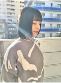 韓国風《ブラック》ハイトーン/ケアブリーチ/ダブルカラー