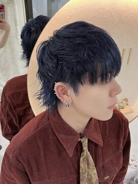 ハチ(HACHI) ネイビーブルースパイキーウルフ