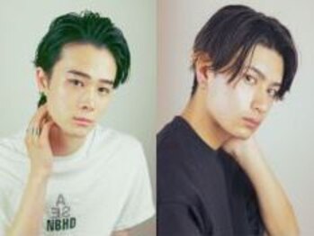 オレンジ(ORANGE)の写真/男性スタイリスト在籍で男性客も多くメンズのカジュアルスタイルに！ワンランク上のおしゃれをご提供♪