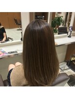 ピークアブー アヴェダ アトレ恵比寿(PEEK-A-BOO AVEDA)&nbsp;アッシュブラウン　髪質改善　艶髪　オリーブブラウン