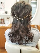 イムス マドモアゼル(imus madomoazel)&nbsp;ハーフアップ