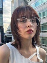 ノイ(noi) 顔周りレイヤーカットくびれヘアミルクティーベージュカラー