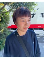 マツ 美容室(Matsu 美容室)&nbsp;個性派オン眉ショート