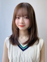 エトラ 渋谷店(etora)&nbsp;小顔 フェミニンロング メルティーカラー 似合わせカット"