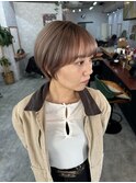 ハイトーンショート/マッシュショート/丸みショート/ショート