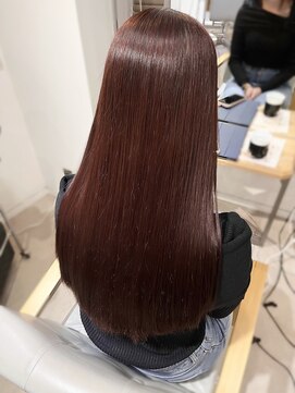 メゾン(Maison) レッドブラウン/艶カラー/暗めカラー/ブリーチなし
