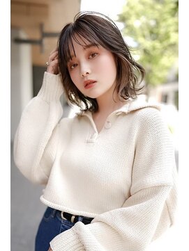 ギークス(GEEKS) 【GEEKS渋谷】レイヤーボブ/ショコラグレージュ/伸ばしかけボブ