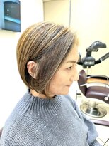 メタ(META) 韓国系丸みのある優しくて可愛い感じのボブスタイル♪