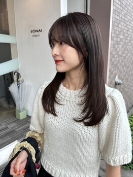トーナイリーム 放出店(TONAI Rem)の写真/放出▽ミリ単位までこだわる絶妙な顔周りのカットで垢抜けスタイルに★印象を変えたい方にもおすすめ◎