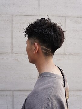 メンズグルーミングナンバーナイン(MEN'S GROOMING NUMBER NINE) ツイストスパイラル/フェードカット/卒業おめでとう！