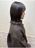 切りっぱなし外はねボブ  ＊小顔前髪あり Luna  渋谷 schritt