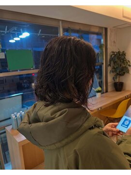 ビアンコカーロ 用賀店(Bianco caro) ミディアムパーマ/20代30代40代