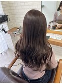 上品透明感!!チョコレートブラウン◎