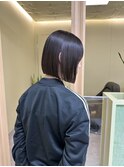[金沢/ボブ/韓国/レイヤーカット/ブリーチなしダブルカラー]