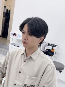 アビー ランシェル(ABEY LENCIEL) ナチュラルセンターパート/韓国風センターパート