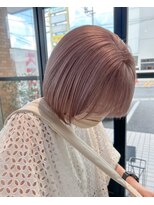 メゾン イネ(Maison INE)&nbsp;ミルクティー/ピンク