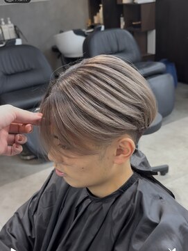 ジゼル 小倉(GiseL) メンズバレイヤージュ/センターパート