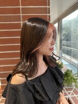 ルームヒゴバシ(room higobashi)&nbsp;ピンクベージュ×フェイスフレーミング