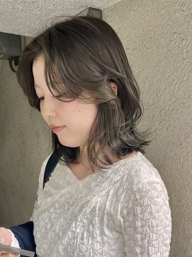 パークレーン アイス イヴェン(park lane ICI yeven) ブリーチなし　オリーブベージュ　グレージュ/akari