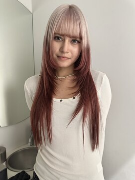 キオク(KIOX) ワンカラー/ブリーチカラー/髪質改善/ハイトーンカラー