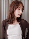 ハッシュカット抜け感顔周りレイヤースタイルX北浦和30代40代