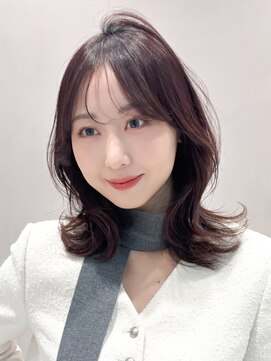 アグノス 青山(Agnos) こなれヘアデジタルパーマレイヤーカット艶感愛されモテ髪