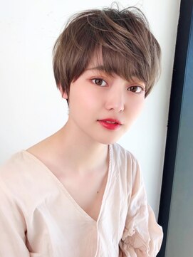 セイドット オモテサンドウ(Say. omotesando) Say.ショート丸みショートくびれショートヘーゼルグレージュ青山