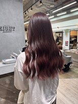 エイト 金沢店(EIGHT kanazawa)&nbsp;【EIGHT金沢】お客様スタイル_ブリーチなしカラー_【多河】