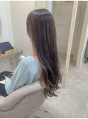 ◆大人気のベージュとグレージュの組み合わせのイヤリングカラー